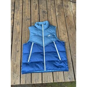 Nike Sportswear Storm Fit Down Fill Vest Blue Rift Mens Sz Large DD6817-415